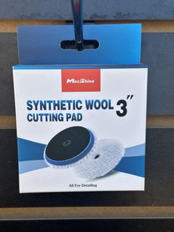 MaxShine 3”  Synthetic Wool  Pad  ( new) 