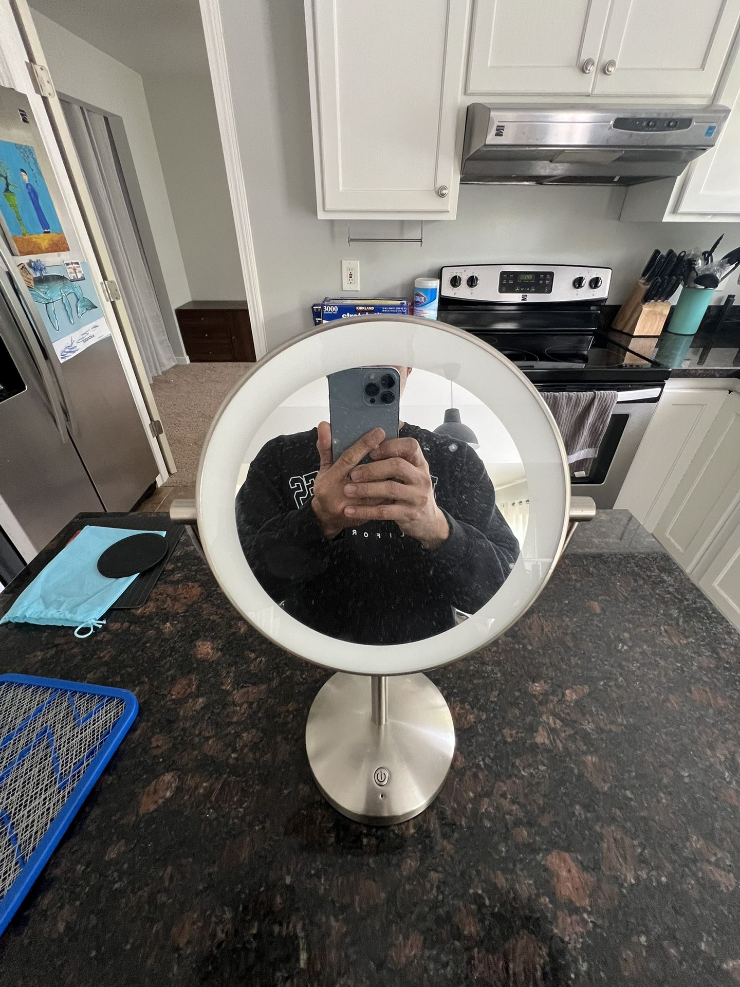 Makeup Lighting Mirror Front And Back