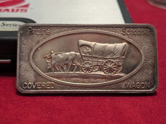 1973 Prairie Wagon 1oz. silver .999