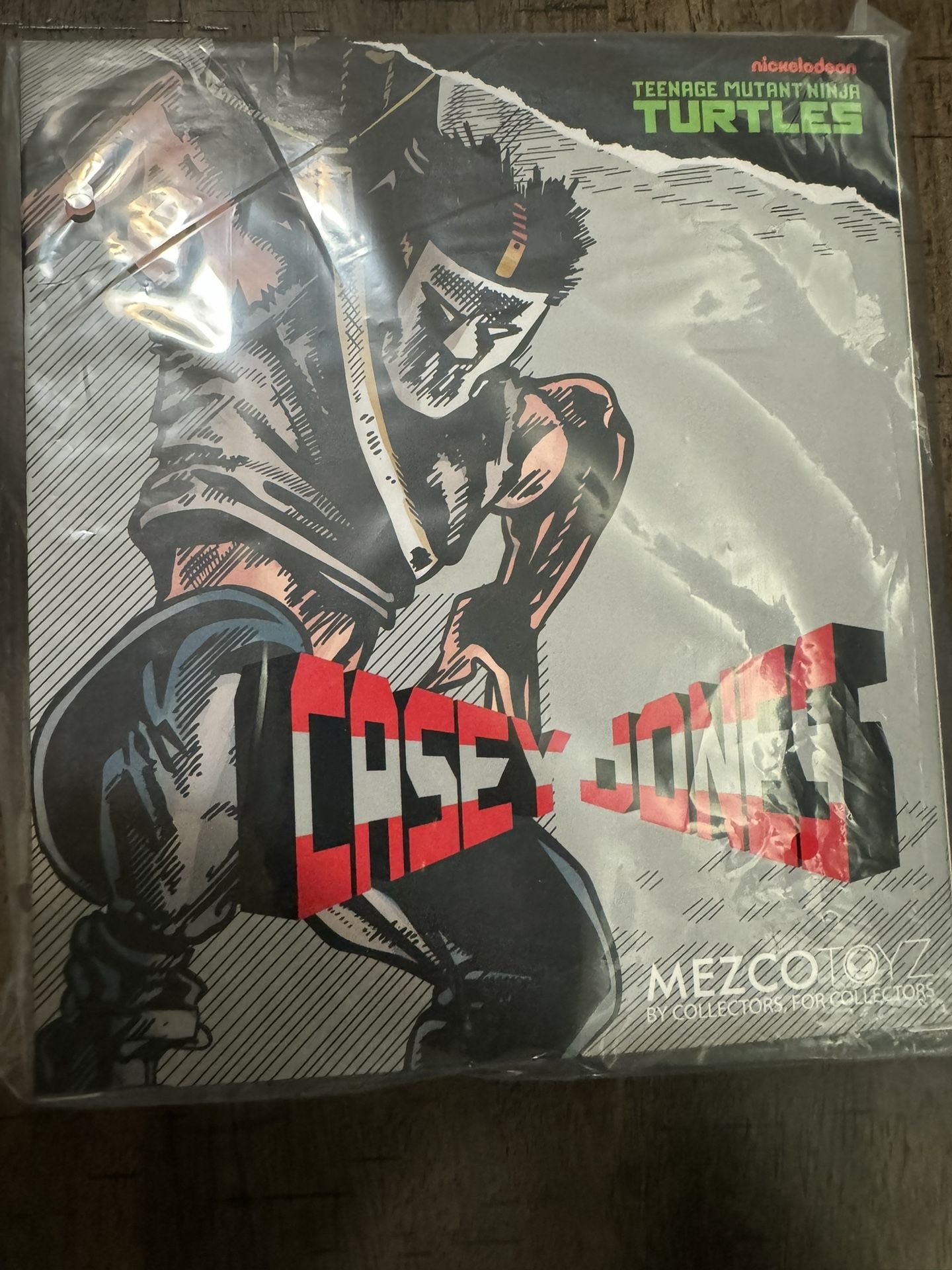 MEZCO ONE:12 CASEY JONES SDCC EXCLUSIVE TMNT NEW SEALED 2024