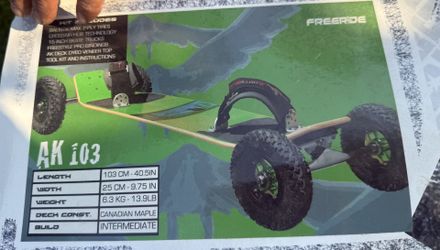 Landboard (kiteboarding) AK 103 Ground Industries