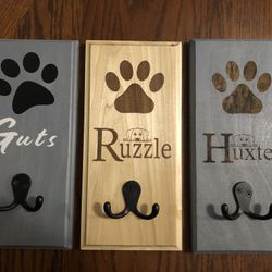 Dog Leash Holder- Personalized!