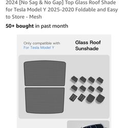 Tesla Glass roof Shade 
