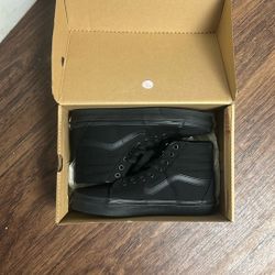 Black High top Vans