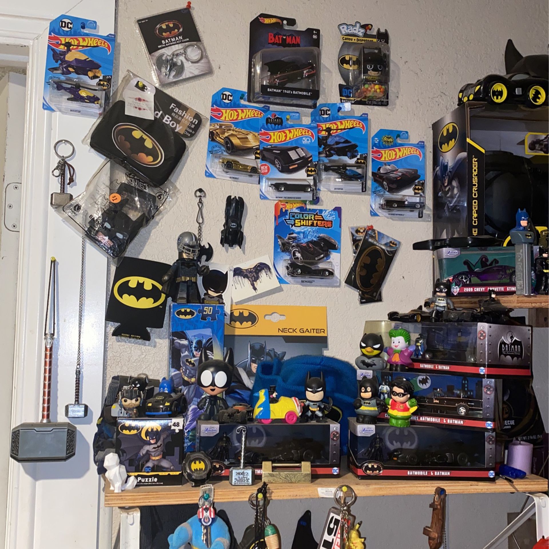 Different Accessories Of BATMAN COLLECTION 