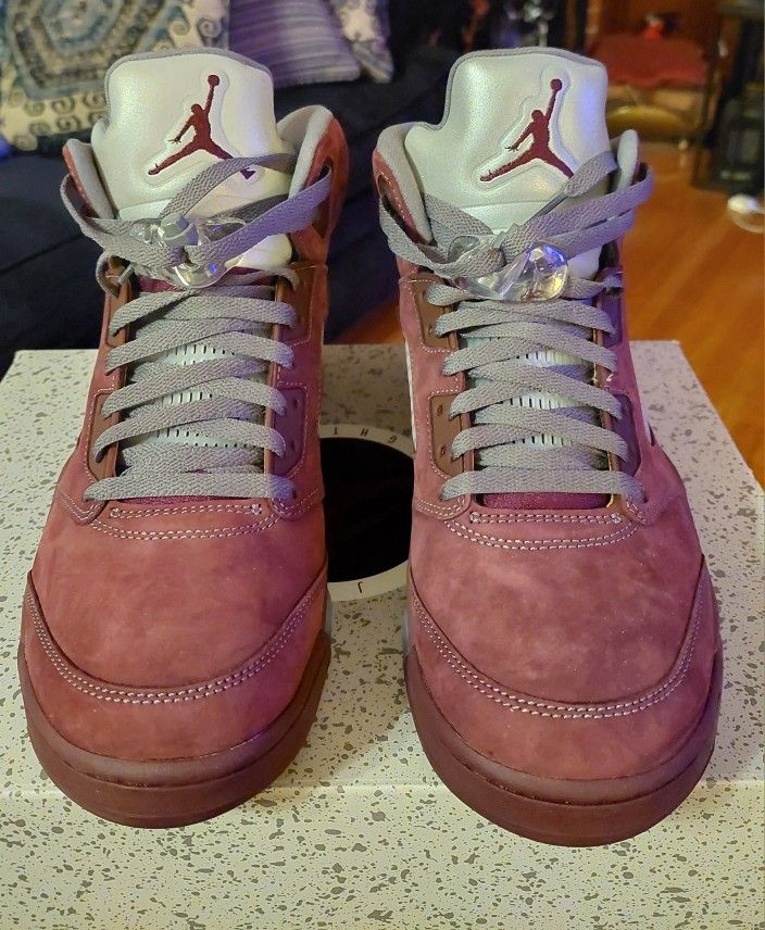 Air Jordan 5 - Deep Burgundy/Lt. Graphite