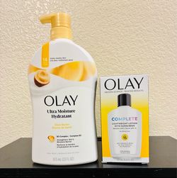 $15 Olay body wash and facial moisturizer bundle- Temecula