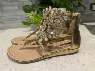 Beautiful Jennifer Lopez Flats With Rhinestone 