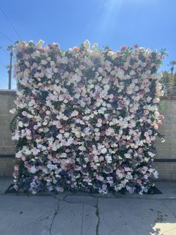 5D Flower Wall Backdrop