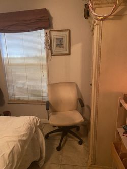 Suede office chair, high-end Two Available