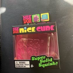 Needoh Nice Cube (Pink)