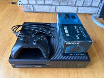 Xbox One Console with Controller and AC Adapter