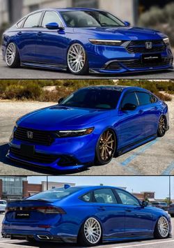 BRAND NEW 2023-2026 Honda Accord 11th Gen Yofer Still Night Pearl Trim Add On Side Skirt Extension