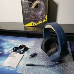 Hablo Español

Brand new, opened box. Comes as shown in pictures. Tested with no issues

New BINNUNE Wireless Gaming Headset W/ Microphone for PC PS4 