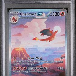 Charizard ex - 199/165 - PSA 9