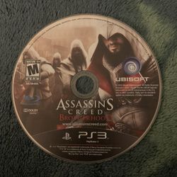 PS3 Assassin’s Creed Brotherhood