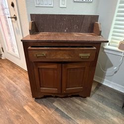 Dry sink