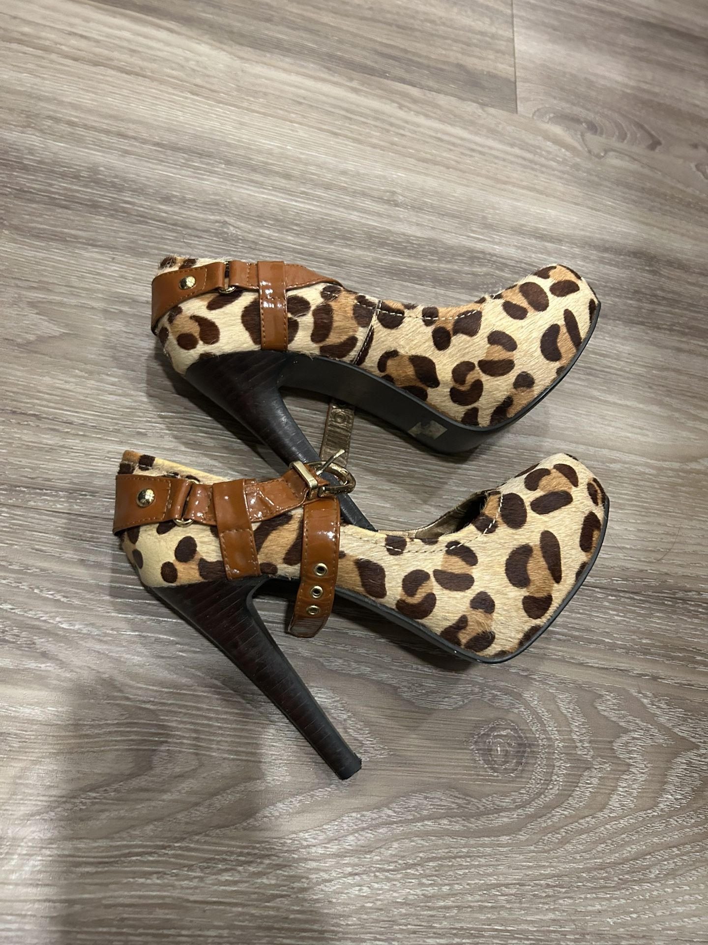 Cheetah Print Heels