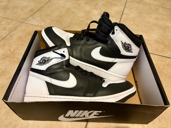 Nike Air Jordan 1 High Black White Sneakers