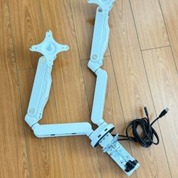 MYHITE DUAL MONITOR ARM BY FRIANT