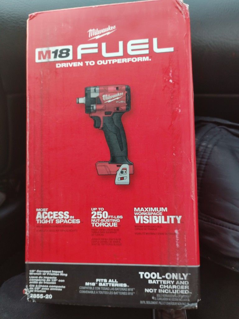 Milwaukee 1/2 Impact W/ Hog Ring Anvil