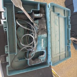 Makita Hammer Drill With Case $250,