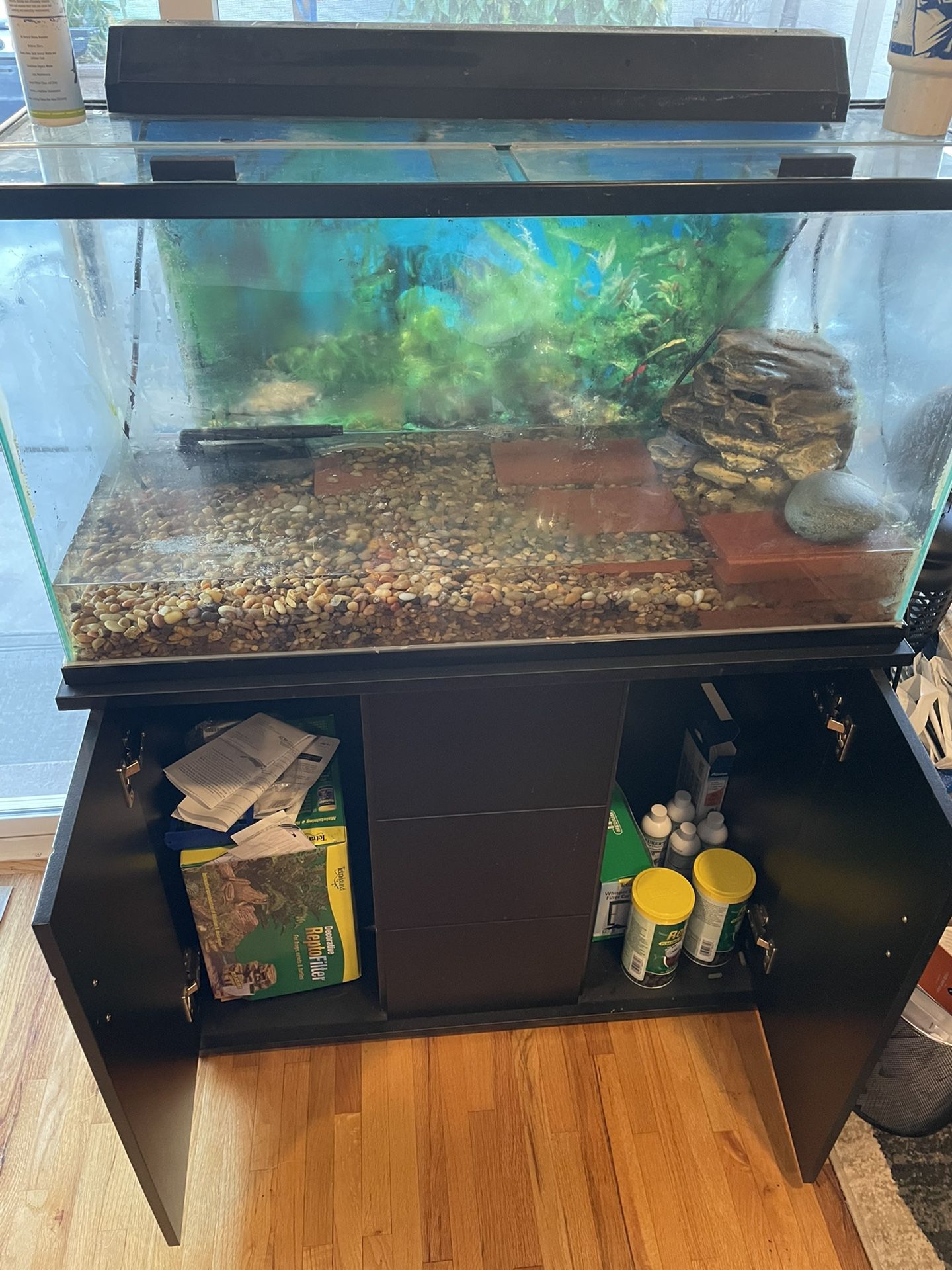 Fish Tank / Turtle Tank And Accessories for Sale in Whittier, CA - OfferUp