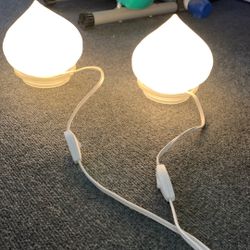 Lamps- Desk- Table - ikea.  $40.00/ Pair.   Chino, Ca