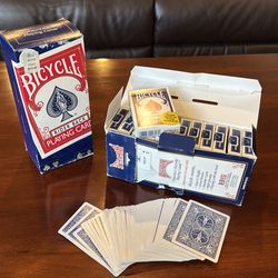 Two cases of bicycle playing cards