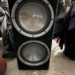 Dual Kenwood 12" Subwoofer's In Box for Sale