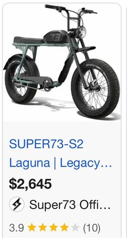 Super73 s2 Laguna - Seafoam Green