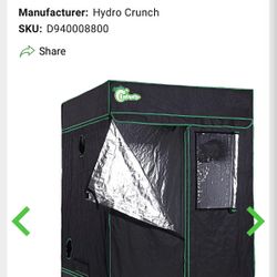 Hydro Crunch™ Heavy Duty Grow Room Tent 