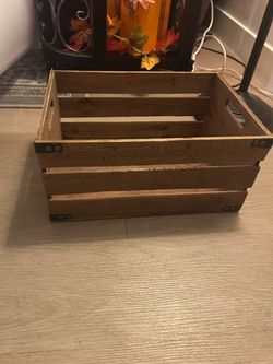 Decorative wooden Crate