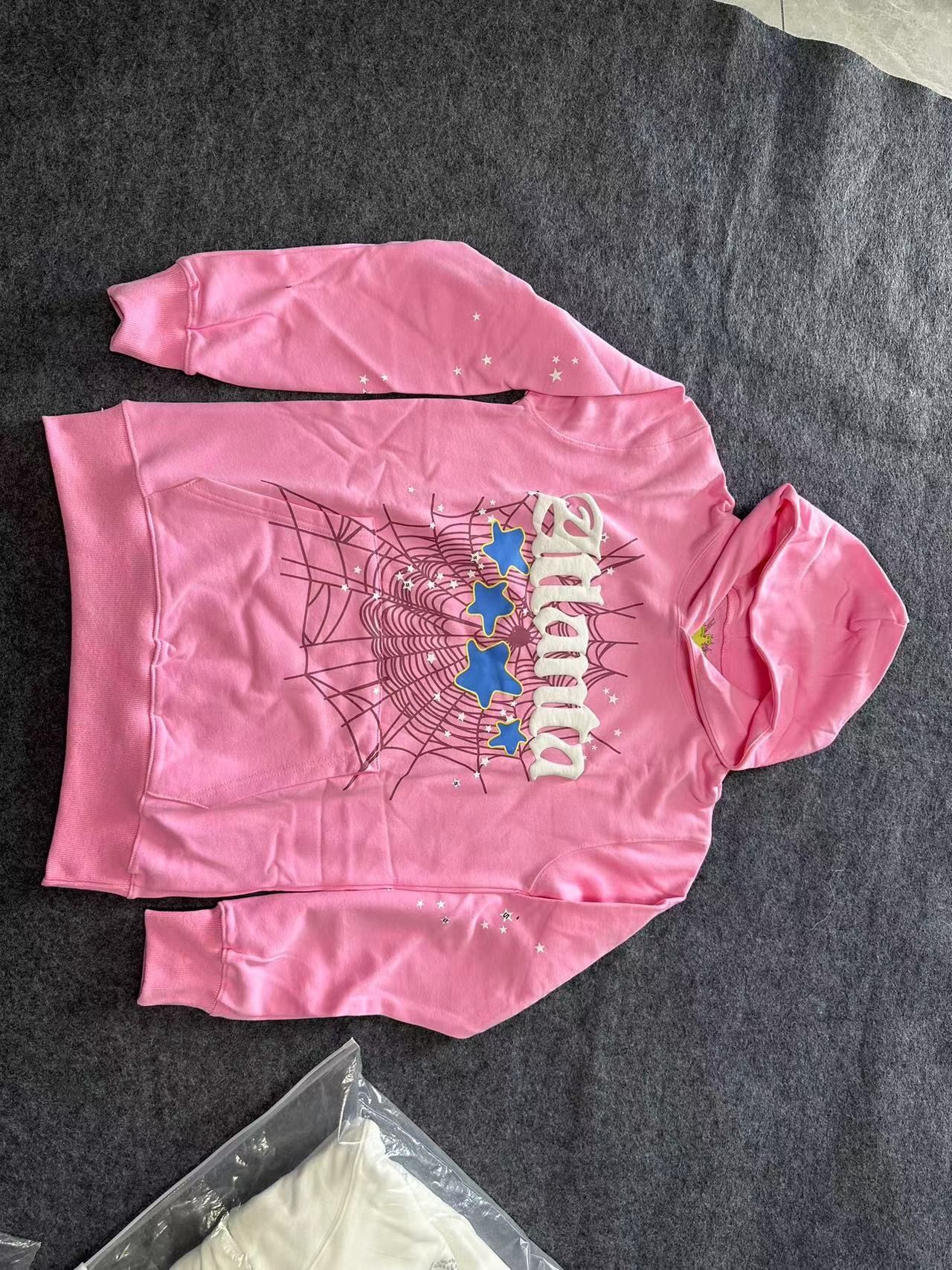Spider 555 Hoodie “Atlanta” Pink