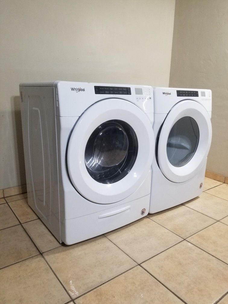 Whirlpool washer And Electric Dryer Free Deliver And Install 6 Month warranty FINANCING AVAILABLE