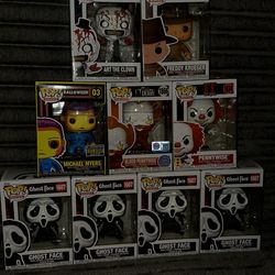 Funko Pops  (killers)