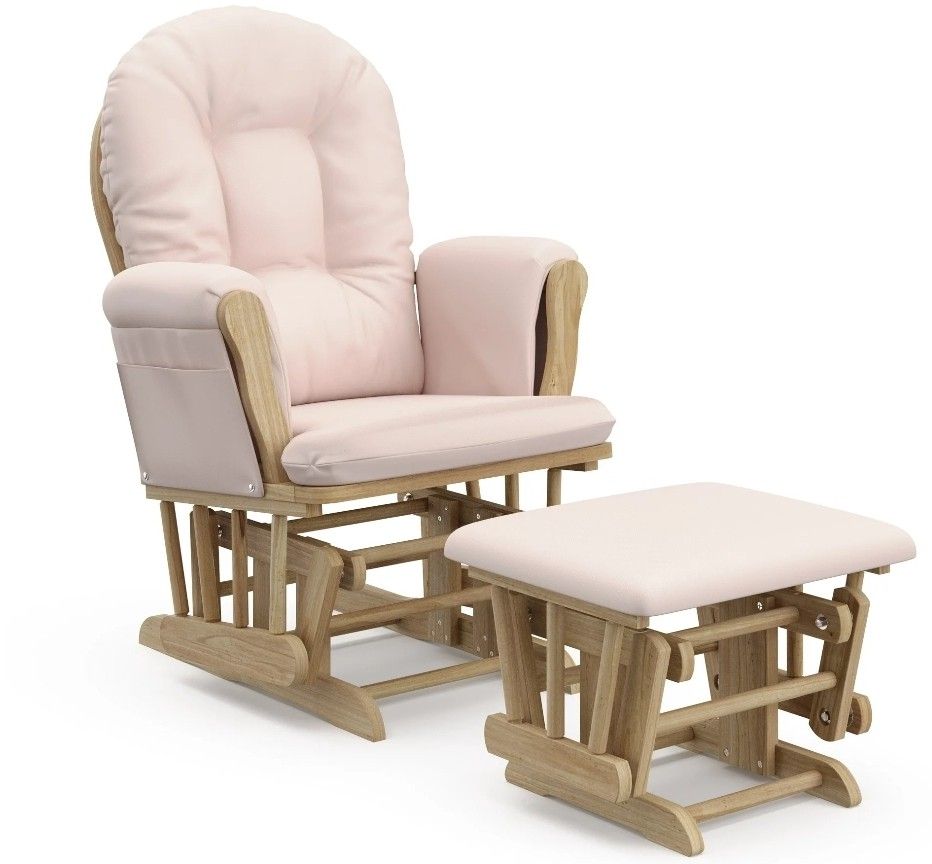 Baby Glider With Ottoman New 