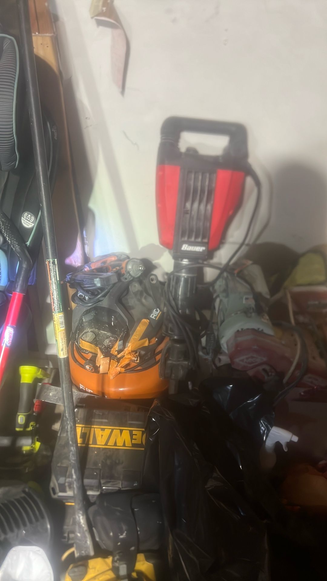 Jackhammer , Air Compressor With Gun