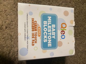 Qleo Baby Milestone Blocks