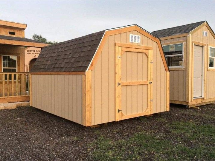 Barn-Style Storage Shed