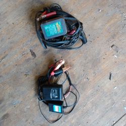 Two Battery Tenders They Work Fine Don't Need Them Anymore