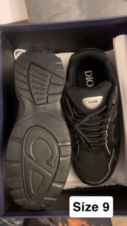 Dior cd all black shoes