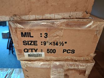 Lamination sheets by the case.