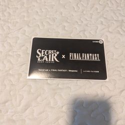 MTG Secret Lair X Final Fantasy Weapons Japanese Non-foil