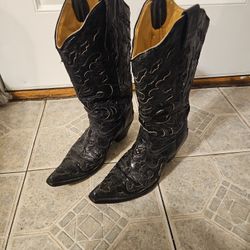 Gorgeous Corral Sequined Boots