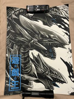 Yugioh Blue Eyes Ultimate Dragon Print
