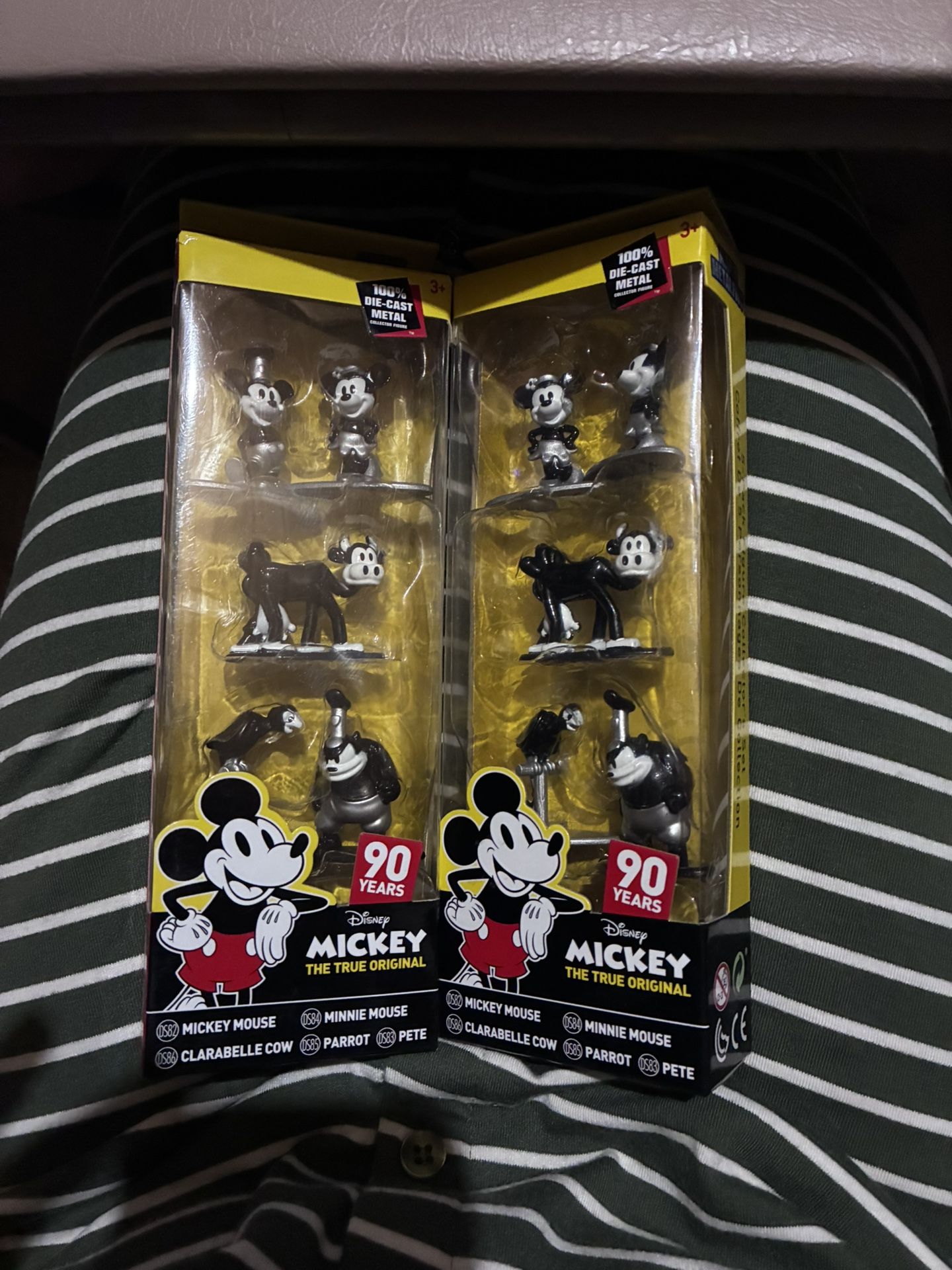 Jada Nano Metalfigs 5 pack Disney Mickey Mouse the True Original 90 years NEW