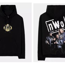 NWO New World Order Pullover Hoodie Sweatshirt Mens S-L Hulk Hogan Nash NWT