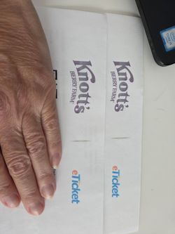 2 day passes to Knotts Berry Farm