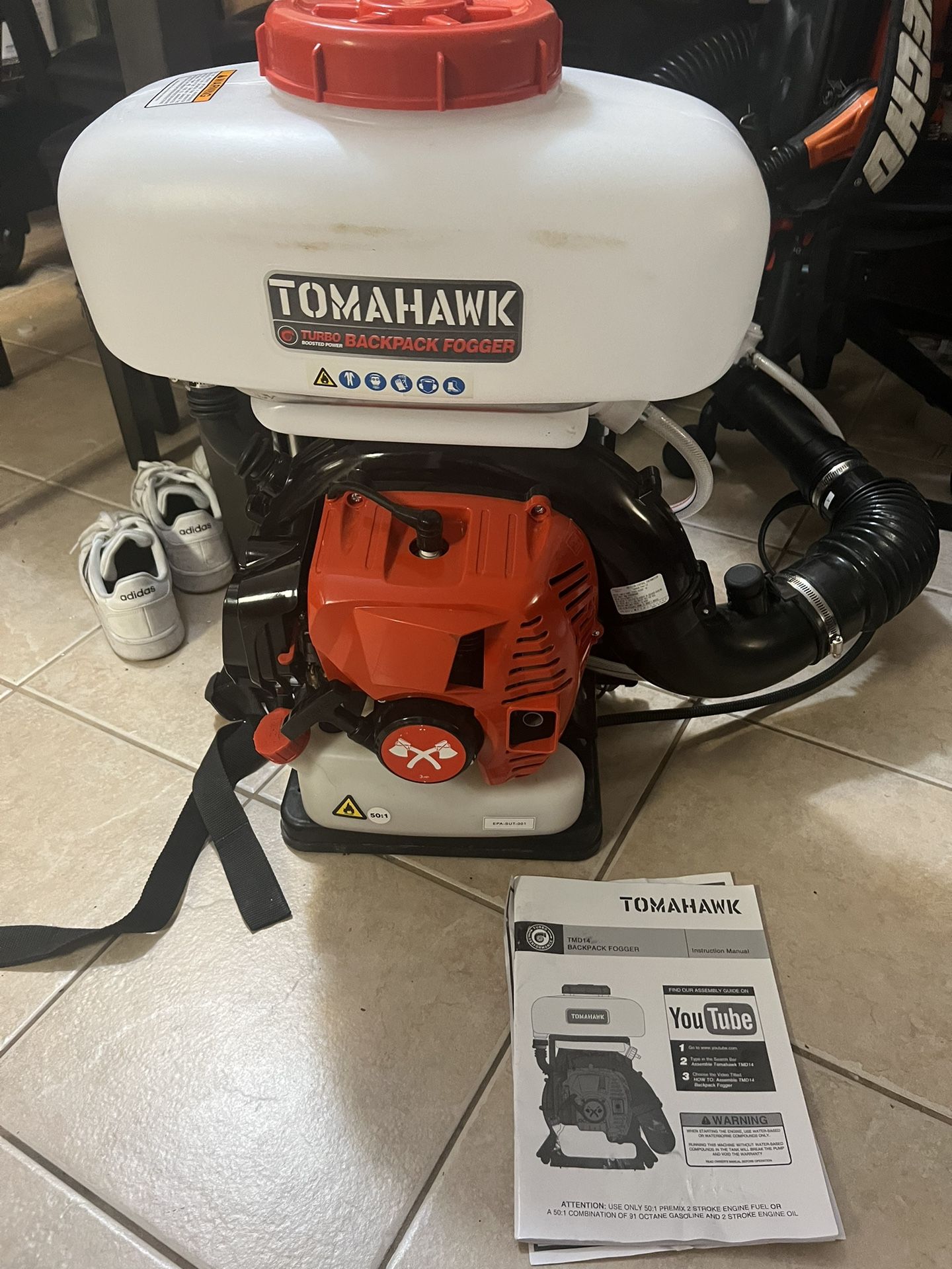 TOMAHAWK BACKPACK BLOWER/FOGGER
